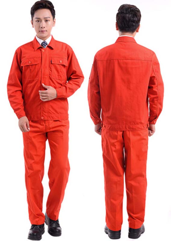 春秋單層工作服套裝